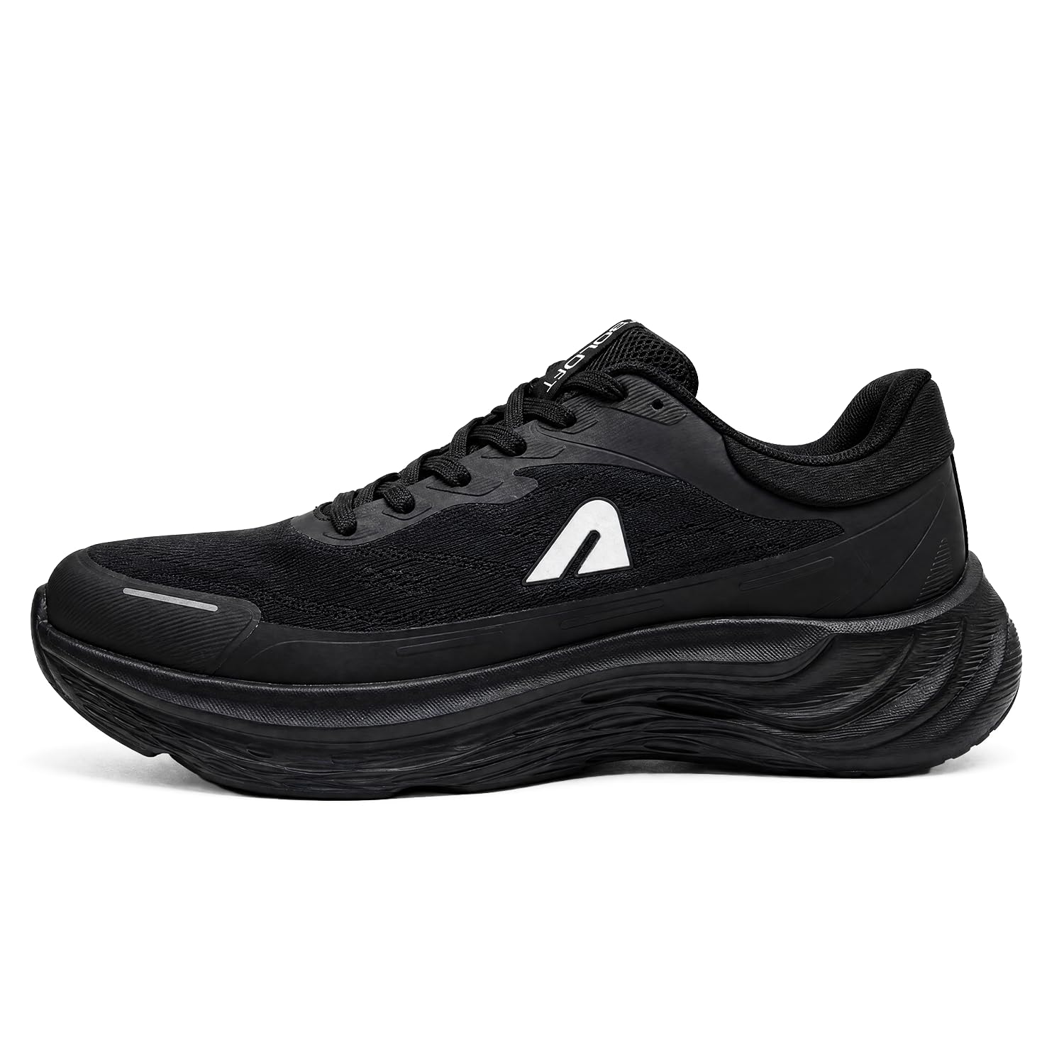 Boldfit Running Shoes for Men Black - Image 1