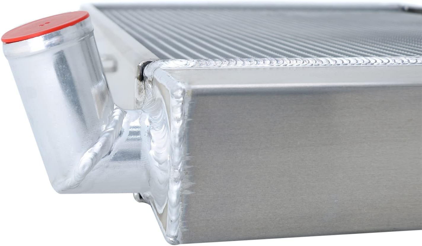 4 Row Aluminum Radiator for 1962-1972 Chevy Corvette 1963 1964 1965 1966 1967 1968 1969 1970 1971 Radiators 5.3l 5.7l V8 Gas