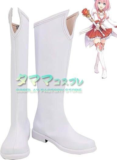 Amazon タママ プリンセスコネクト Re Dive リダイブ プリコネr 草野 優衣 くさの ゆい ユイ コスプレ靴 コスプレブーツ コスプレ衣装 オーダーサイズ スタイル 製作可能 25cm コスプレ 仮装 通販