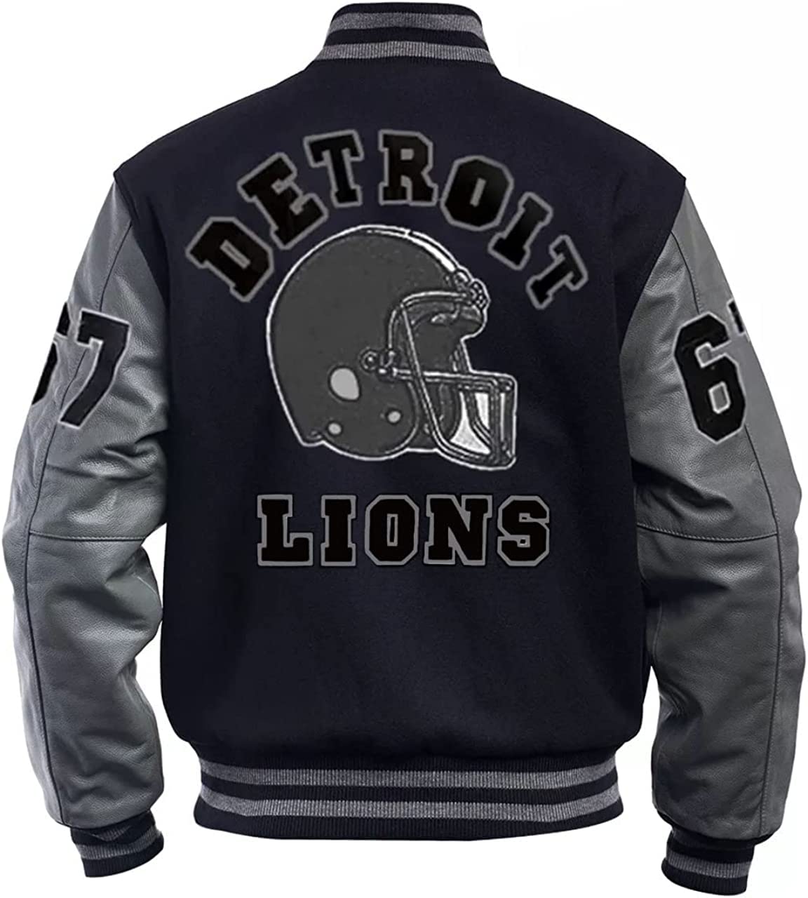 Męska czarno-szara kurtka bomberka | uniwersytecka kurtka College Letterman kurtka dla Tom Hardy Baseball lekka kurtka