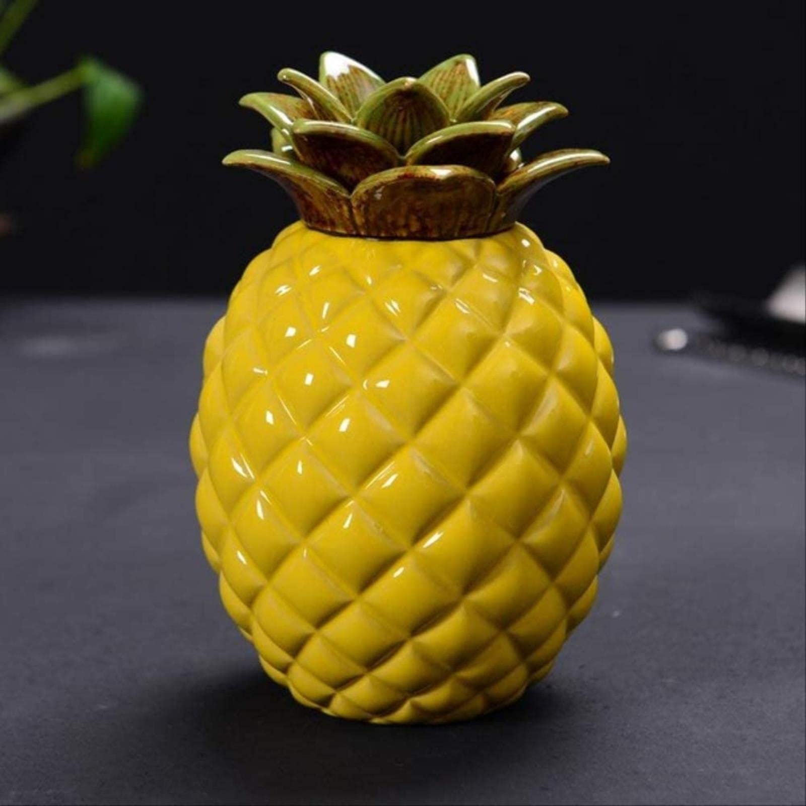 Keramik Teedose Stil Vorratsgläser Teedosen Dosen 1 Stück Ananas Teedosen Gewürzdose Zubehör Teeblatt Chinesischer Stil