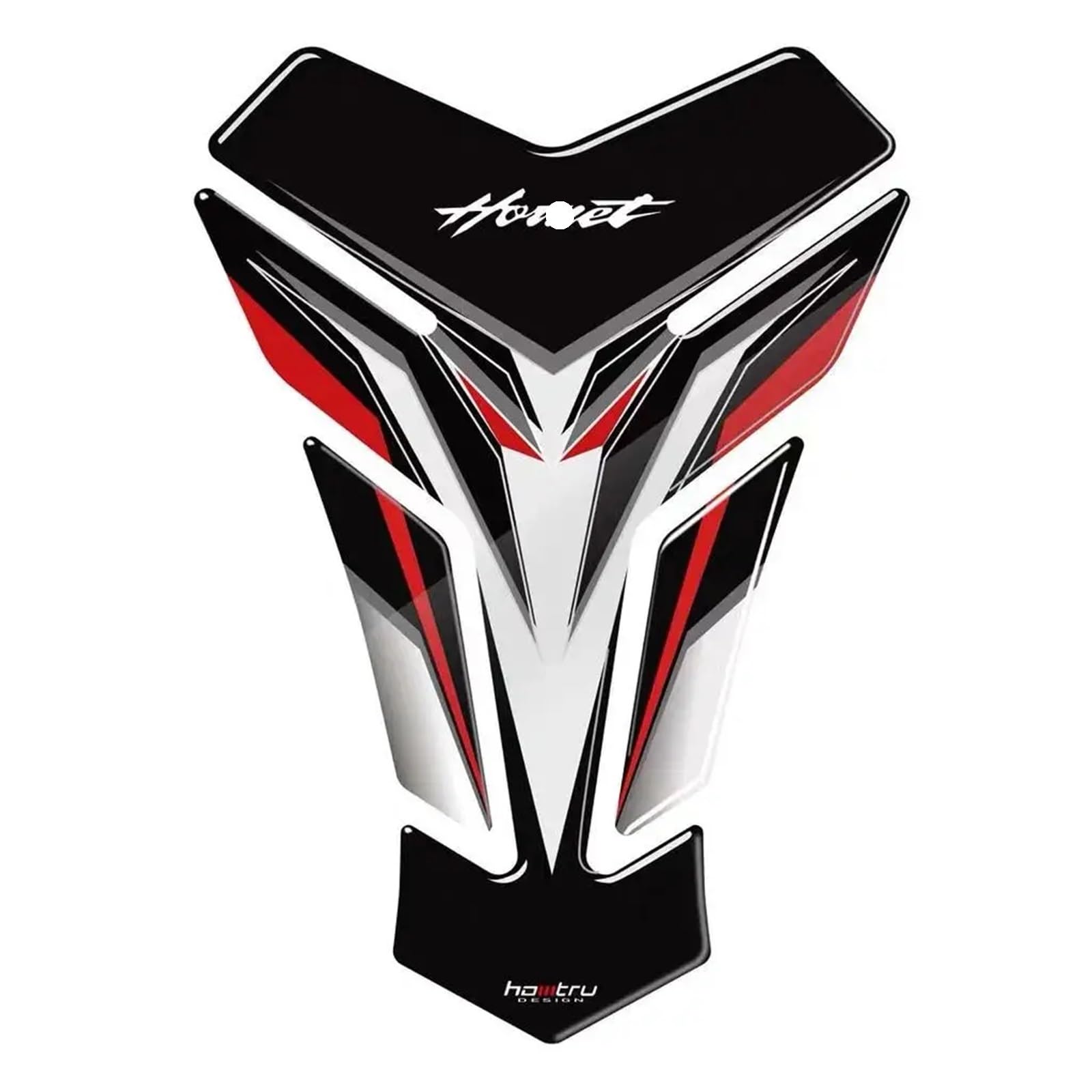 Side Fuel Tank Pad Motorcycle for Ho&nda Hornet CB250 CB500 CB600 Tank Pad Sticker Fishbone 3D Stickers Oil Gas Protector Decoration