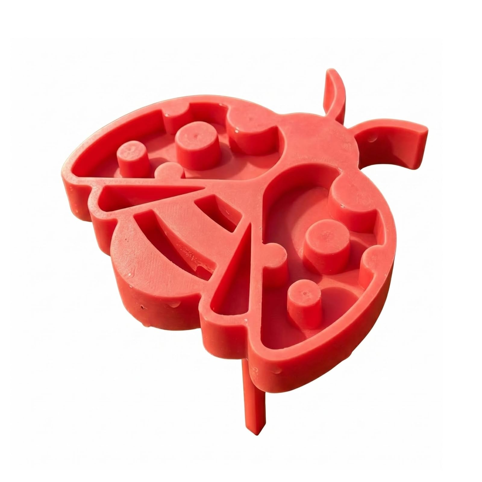 Ojiva® Multi-Compartment Stake-Mounted Bee Waterer Raised Flower-Shaped Bee Watering Station Molded PVC Flower-Shaped Tray Easy to Refill, Red, 10CM|Home & Garden|Yard, Garden & Outdoor Living-image-37