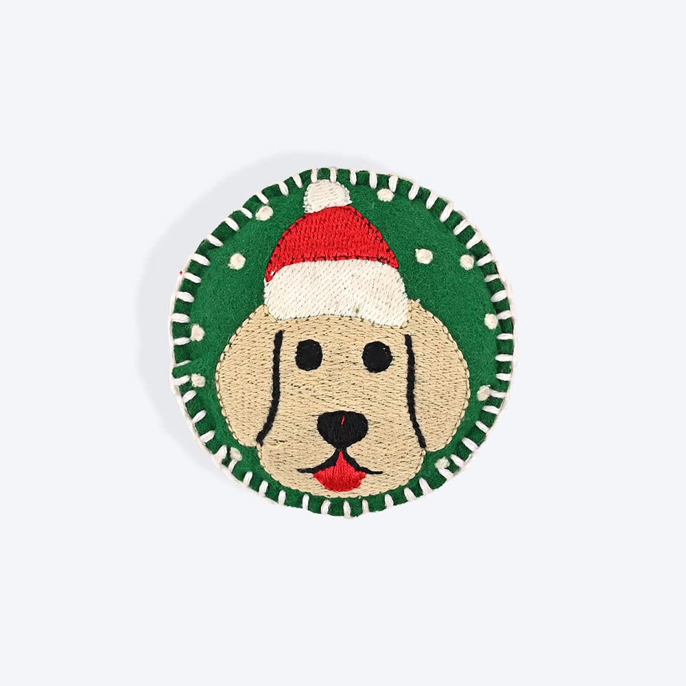 Santa Furry Dog Collar Insert (Green) (B0BSR446ZS) Amazon Price History, Amazon Price Tracker