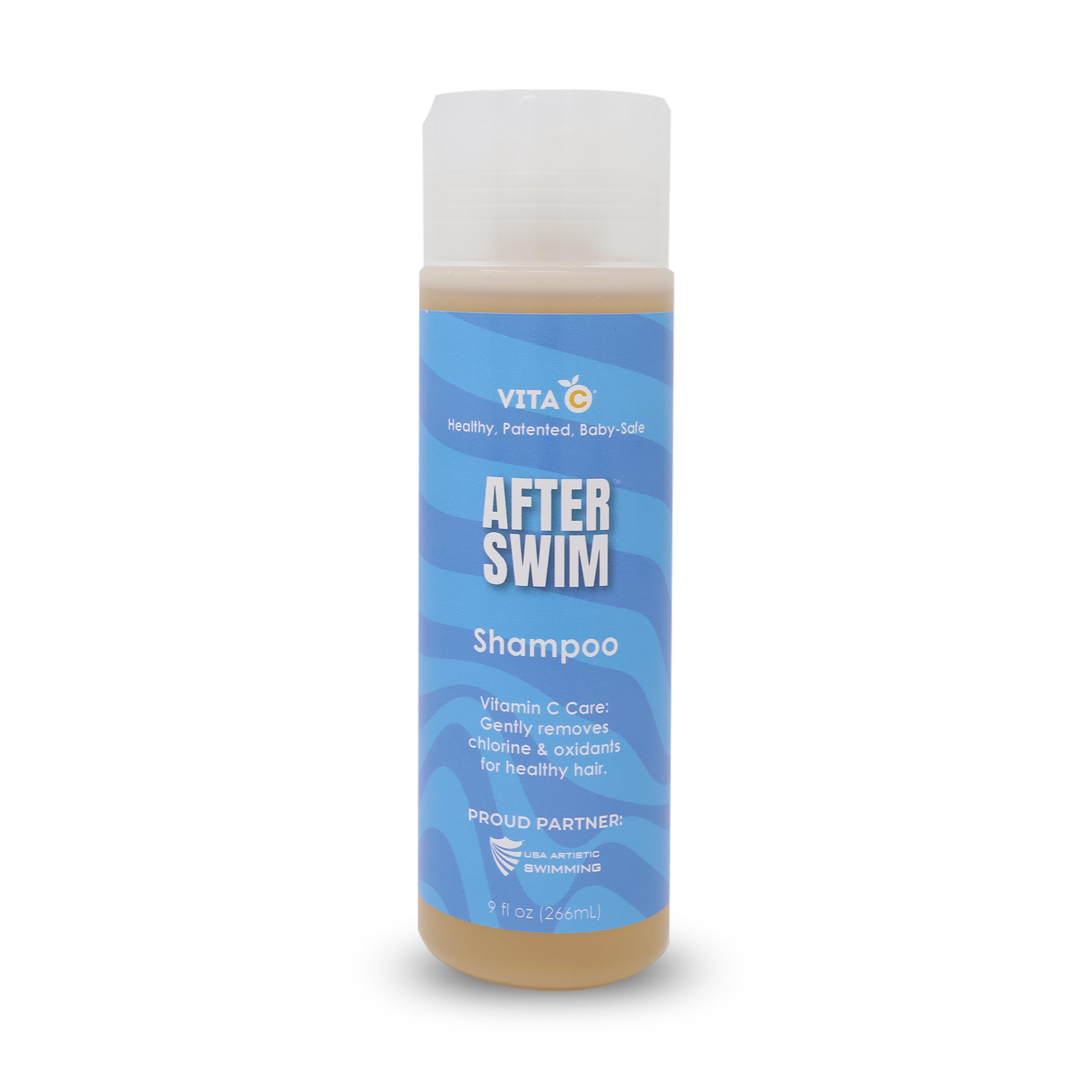 Vita C® After Swim™ Swimmers Post-Swim Chlorine Removing Shampoo & Body Wash. Gently Eliminate Chlorine & Water Toxins. Patented Formula, Hydrates & Rejuvenates Hair and Skin - 8 Fl Oz