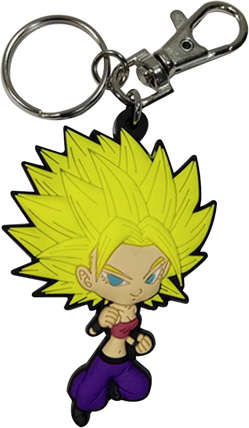Dragon Ball Super- SD Ss Caulifla PVC Keychain