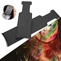 Vista 6 de 2 piezas de tabla de color de tinte para el cabello, peluquería profesional para teñir el cabello, tabla de color de tinte para el cabello DIY