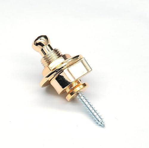 Miniatura 10 de Juego de 2 piezas de correa de guitarra, botones de bloqueo, correa de guitarra, sistema de retención de bloqueo de correa de liberación rápida para