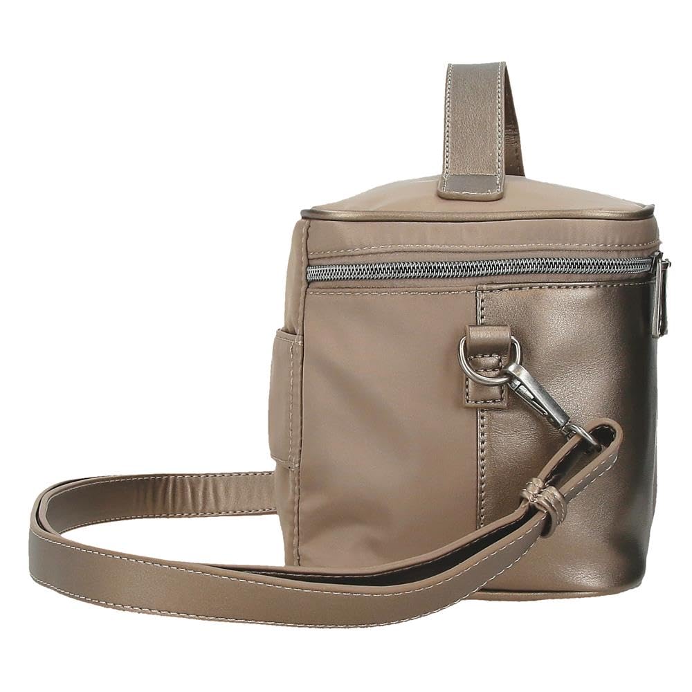 Pepe Jeans Women's Adaptable Toiletry Shoulder Bag, Beige, One Size