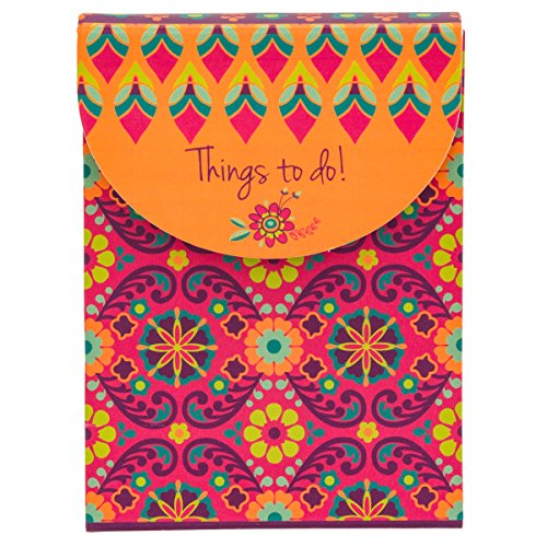 Image of Karma Gifts Notepads, Flower, Fandango Pink