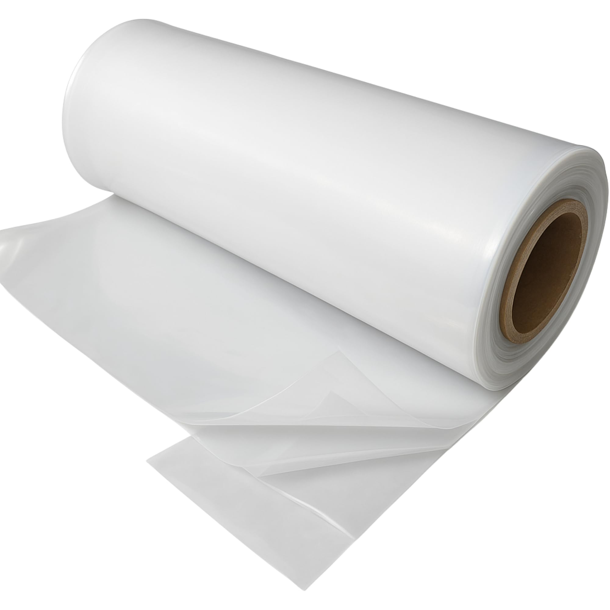 Pastic Rolls Heavy Duty-6 Mil Plastic Sheeting (6' x 100'). Construction & Agriculture Grade Polyethylene Film, Vapor Barrier, Drop Cloth - Interplas