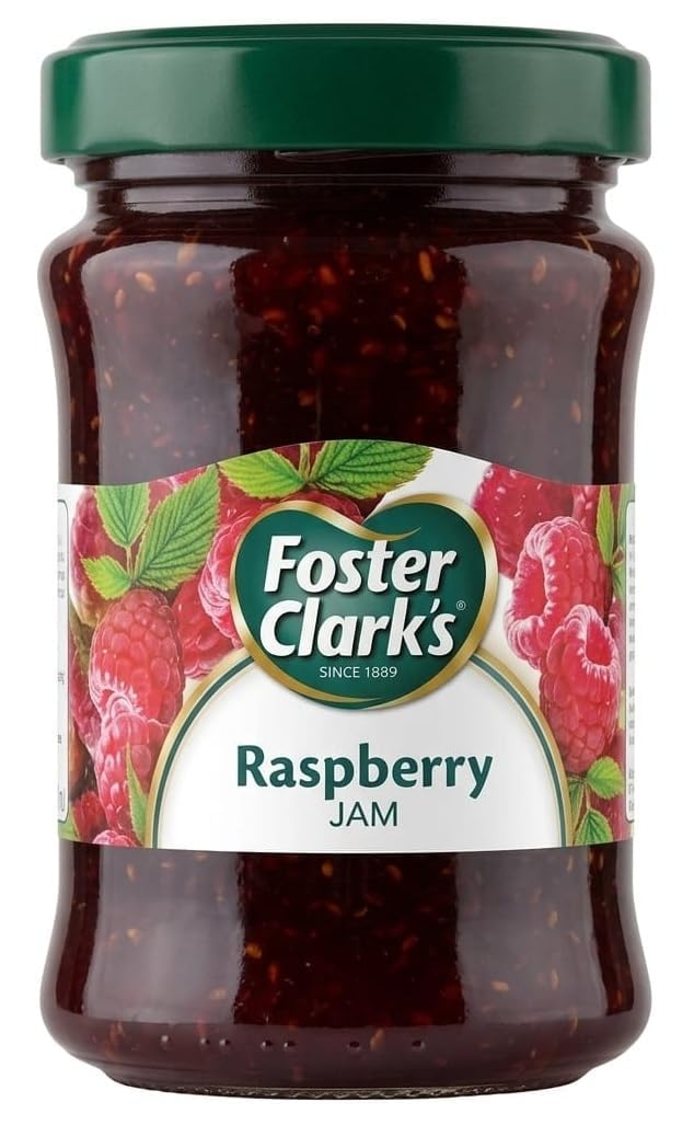 Foster Clark's Raspberry Jam, Fruit Preserve Spread 450g (Product Of Malta) From DECADENT FOODS STORE-image-30
