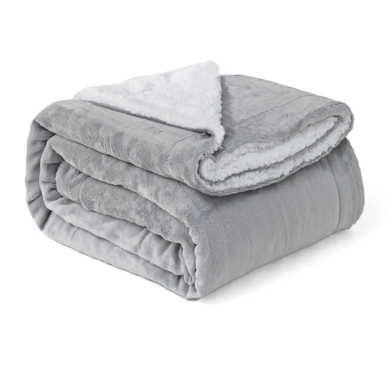 KiddiBubzi Good Nite Throw Blanket Flannel Soft Blankets Fluffy Reversible Microfiber For Bed Couch Sofa And Travel(Color6,200x230cm)