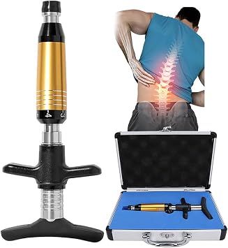 Manual Spine Massager with 50-300N Adjustable Force,Back Activator Correction Massager,Chiropractic Adjustment Tool for Scoliosis Adjuster