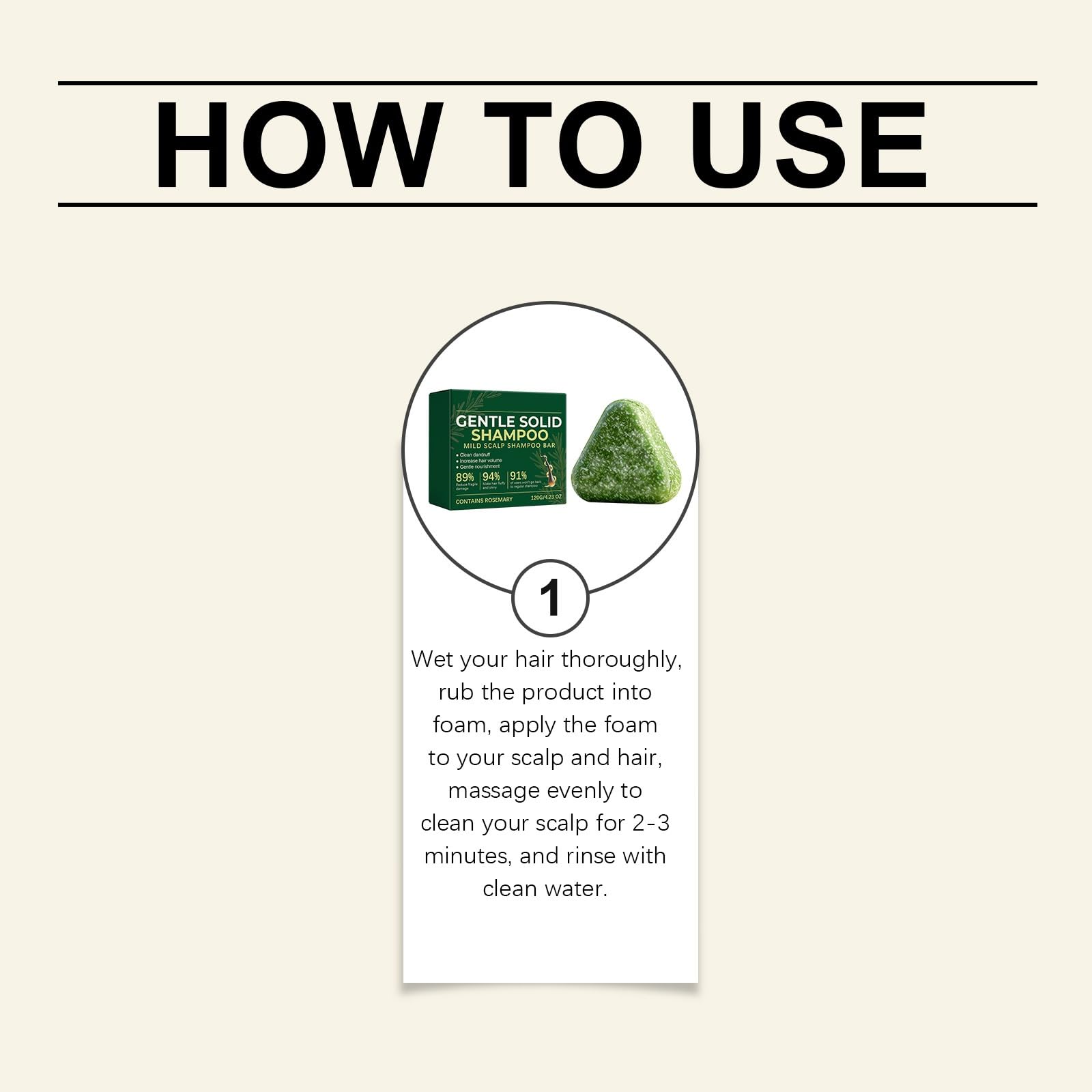 Shampoo solido fortificante anti-caduta con rosmarino e aminoacidi, cura a base di erbe eco-friendly cuoio capelluto, lavaggio idratante delicato, supporto volumizzante naturale per capelli sottili