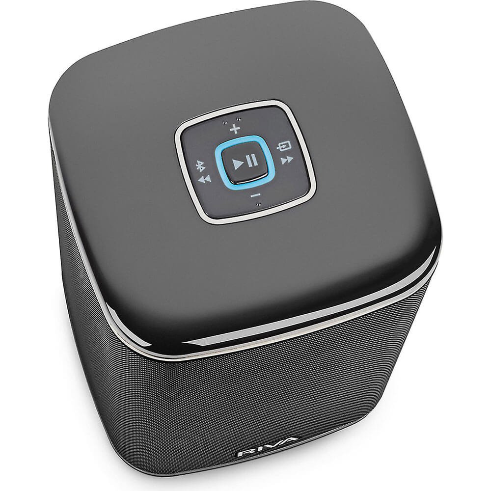 RIVA ARENA Black – Multiroom Wi-Fi Speaker, Bluetooth, Chromecast, Airplay, Google Home DNLA 50W Black