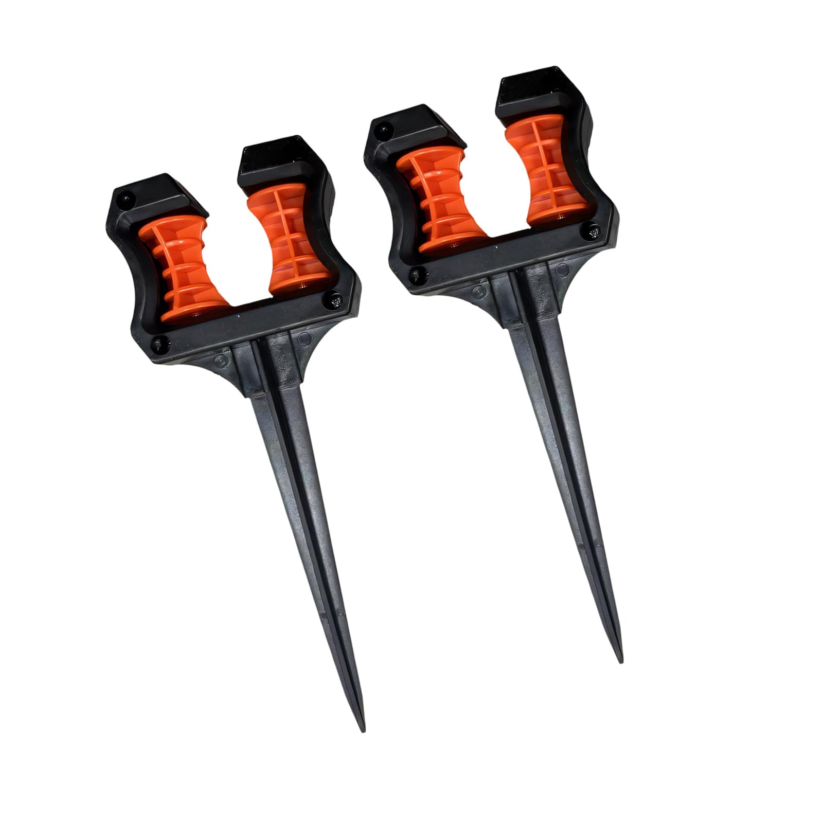 2pack Universals Garden Hose Stabilizer Quickly Setup Hose Alignment Frame for Secure Placement on Uneven Ground Guide Spikes Garden Holder