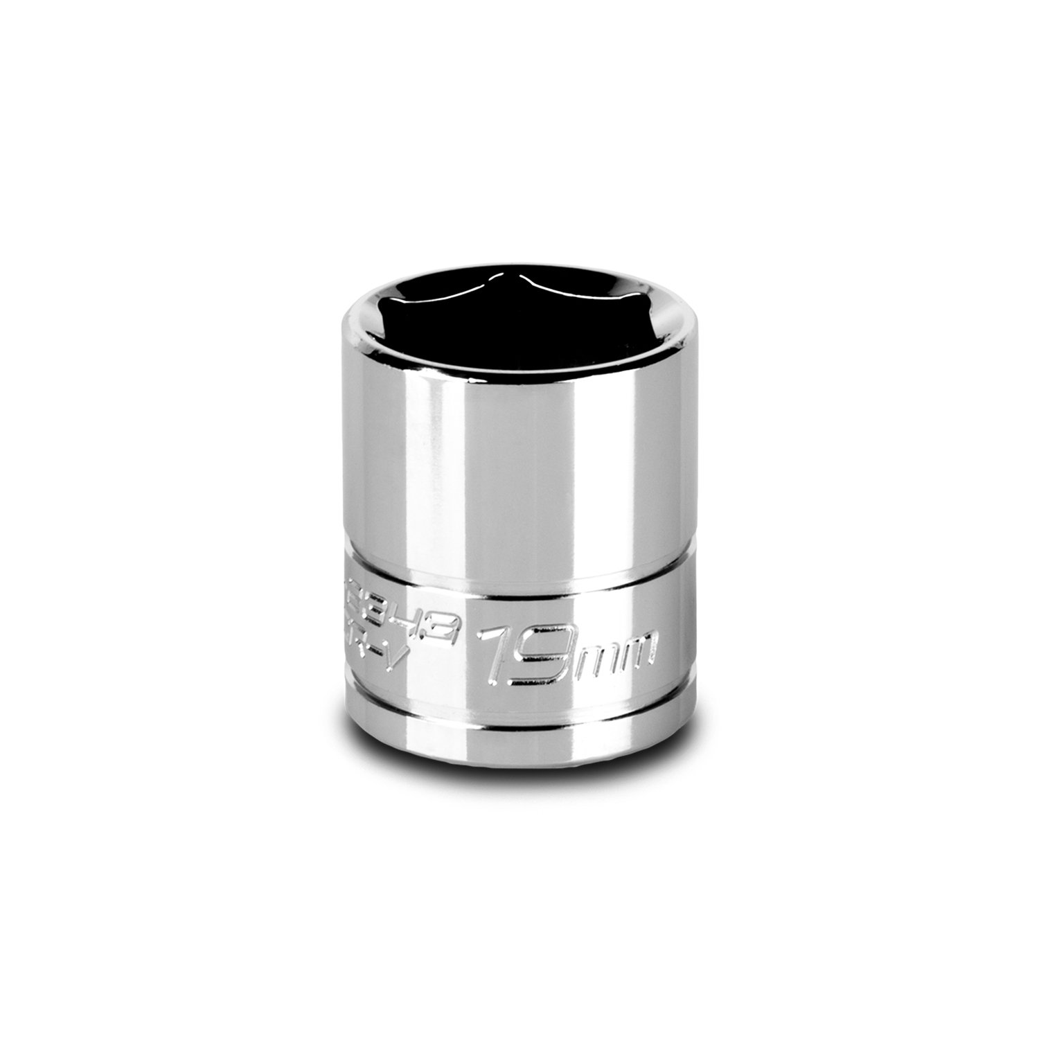 Capri Tools 19 mm Shallow Socket, 3/8-Inch Drive, 6-Point, Metric — image 1
