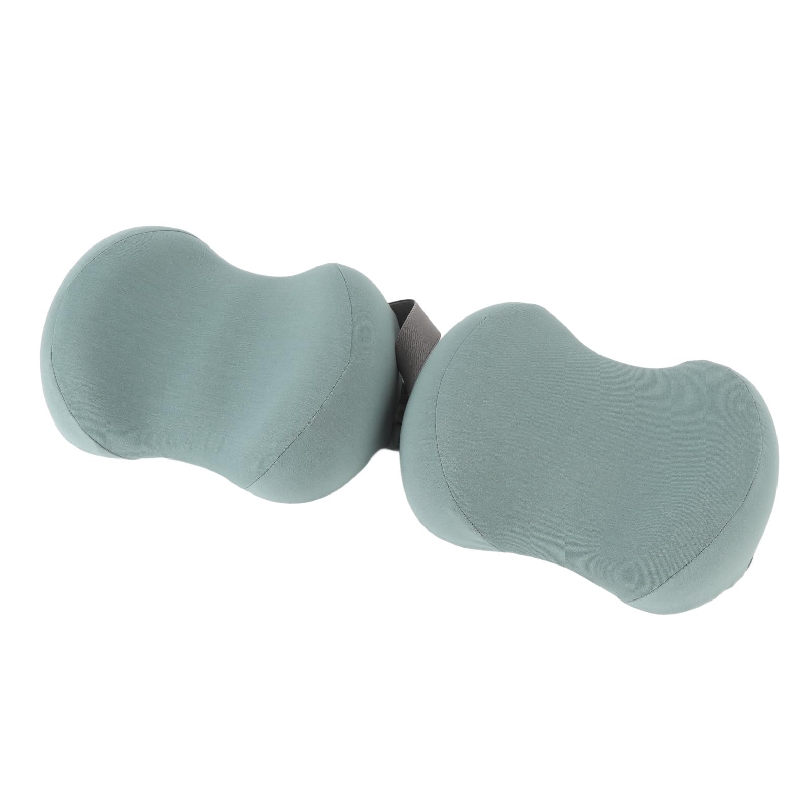 ZJchao Knee Pillow for Sleeping, Ergonomic Neck Pillow, Memory Foam Pillows, Knee Pillow for Side Sleepers Sleeping with Strap Slow Rebound Soft Memory Foam Matcha Green