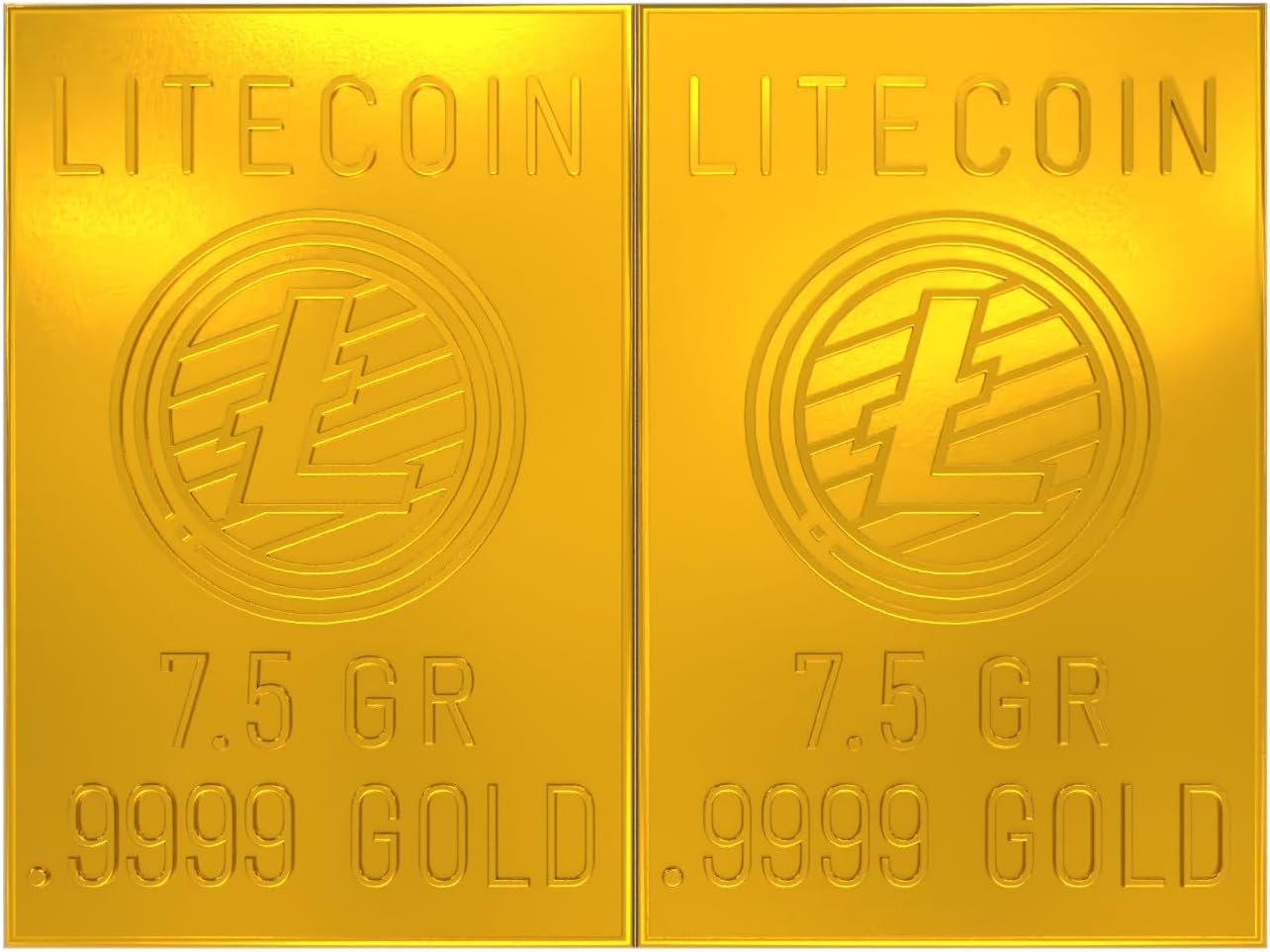 New Pure Gold Bullion Bar Divides to One Grain Bars .9999 Fine Gold Snaps Apart to Individual Grain Ingots Crypto Collectors Edition