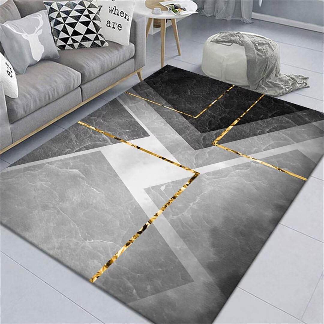 Tapis grande taille entretien facile pour bureau et maison