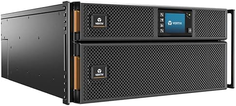 Vertiv Liebert GXT5 UPS with RDU101/Webcard - 5kVA 5kW 208 and 120V, Online Double Conversion 4U Rack/Tower, Energy Star Certified, Lead Acid, Battery Backup, 1.0 Power Factor (GXT5-5000MVRT4UXLN)