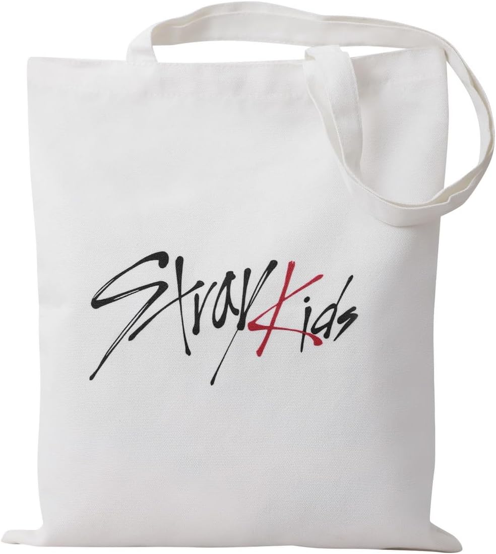 Stray Canvas Tote Bag Skz Canvas Shoulder Bag Merch for Stay Fans Gifts Grocery Bags - Image 3