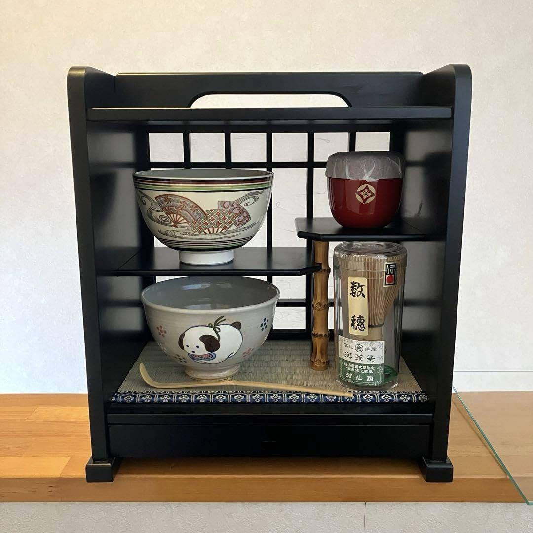 Amazon.co.jp: 茶道具一式 短冊箱 茶道具 抹茶茶碗 茶筅 : ホーム  