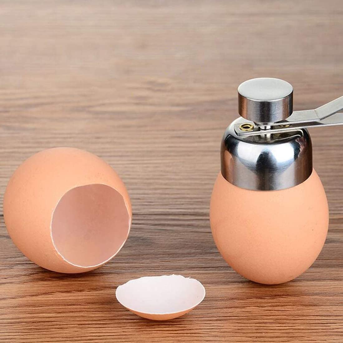 Accessoire Cuisine Pratique Coupe-œuf En Acier Inoxydable 13 Cm - Outil De Cuisine Pour Ouvrir Les œufs Proprement Pour œufs à La Coque
