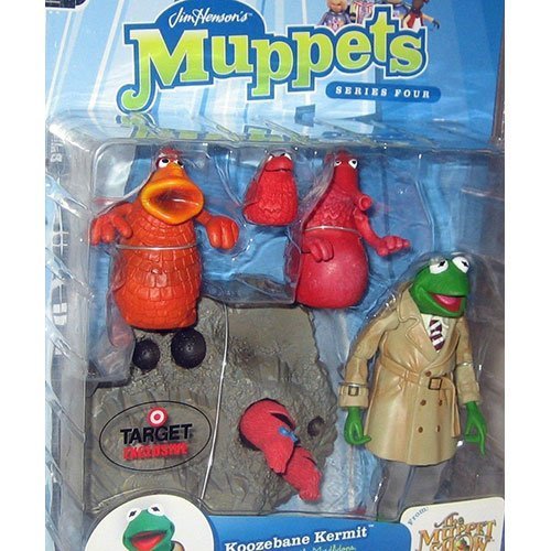 Muppets Koozebane Kermit with Red & Orange Koozebanians by Muppets