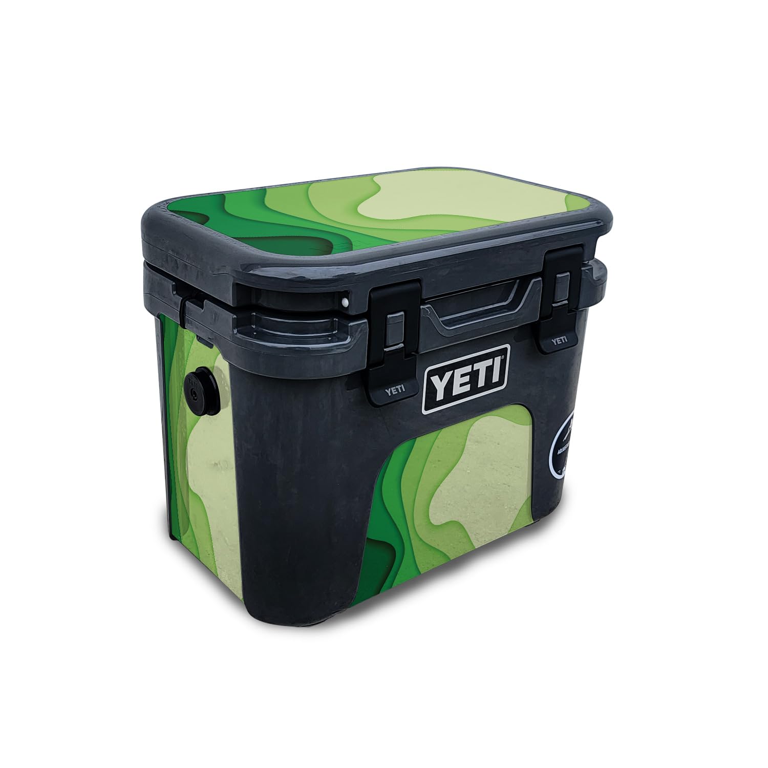Skin Compatible with Yeti Roadie 15 Hard Cooler - Papercraft Green - Premium 3M Vinyl Protective Wrap Decal Cover - Easy to Apply | Crafted in The USA by MightySkins