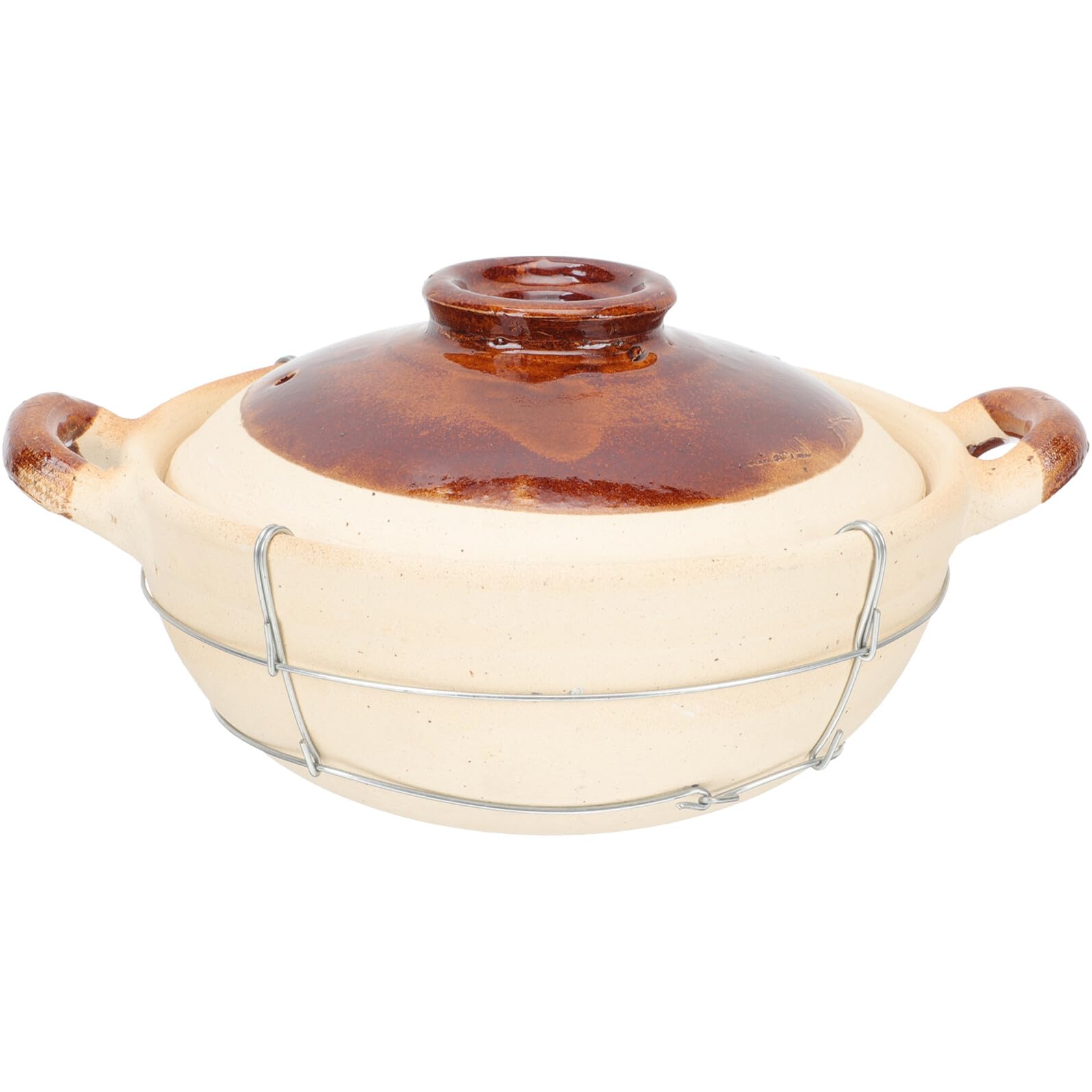 Cocotte en terre cuite 0,5l à poignée unique pour réussir vos cuissons individuelles sans effort