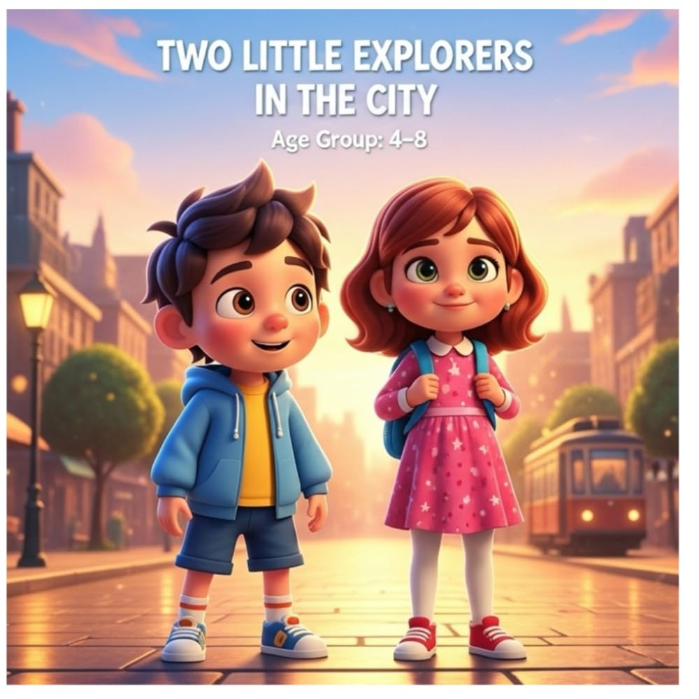 Two Little Explorers in the City: Little Adventures, Big Hearts