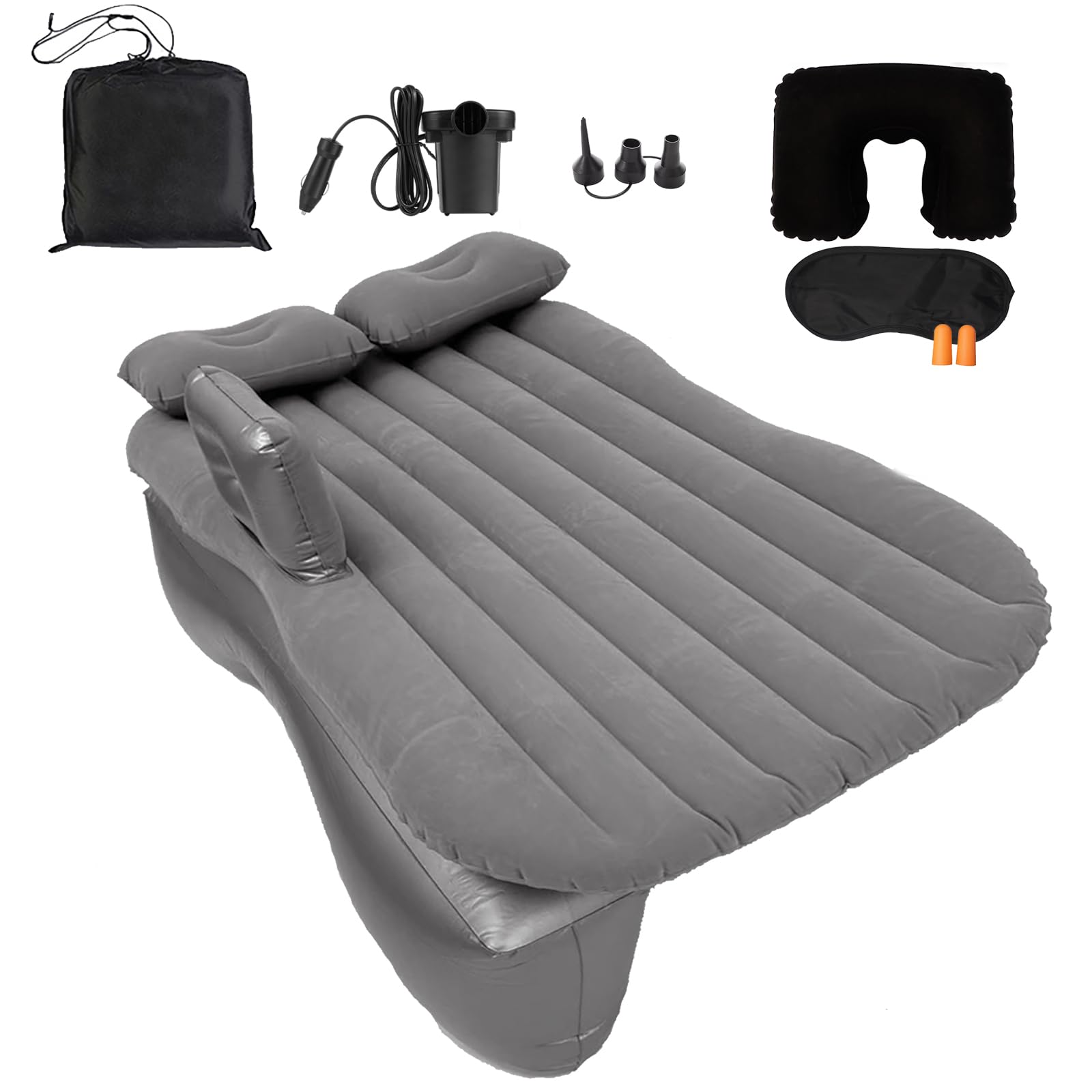 Onirii Inflatable Car Air Mattress Back Seat Bed with Air Pump