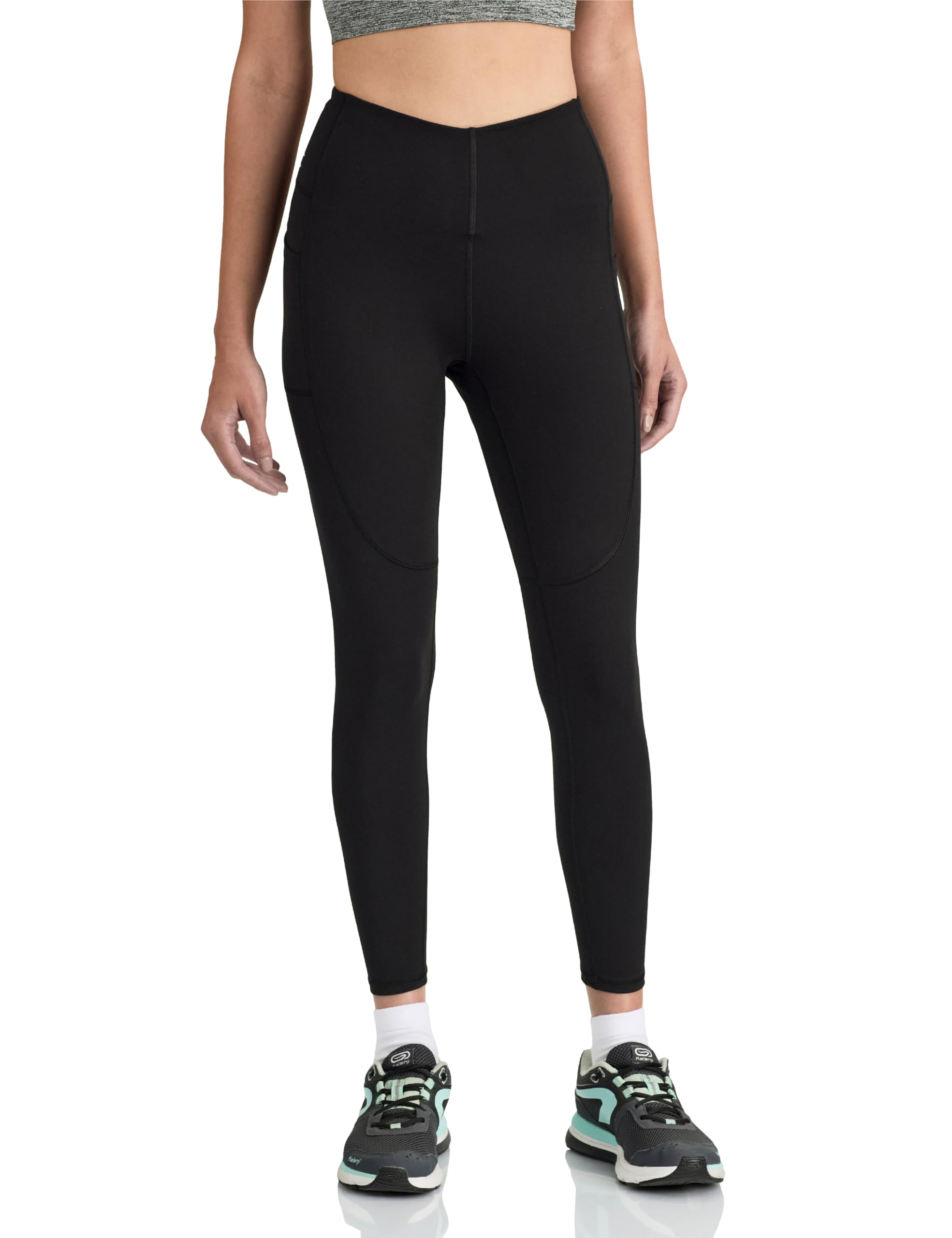 Symbol Premium Women's Ankle-Length Super Stretch Sports Leggings | Snug Fit | Moisture-Wicking | Acticewear | Gym | Yoga | Running-picture-16