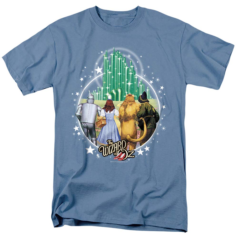 The Wizard of Oz Off to Emerald City Unisex Adult T Shirt for Men and Woman