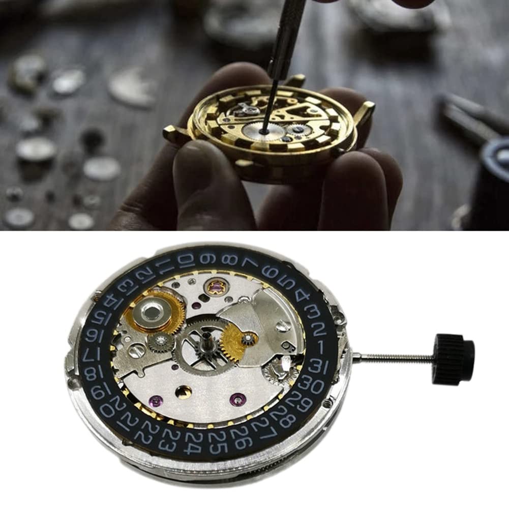 2824-2 mechanizm 2824 3 godzina czarny kalendarz wysoka precyzja automatyczny mechanizm mechaniczny zamiennik części akcesoriów do zegarków