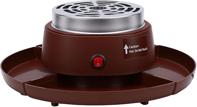 TOPINCN 2 en 1 Fuente de Chocolate con 4 Tenedores para Malvaviscos 110V miniatura 8