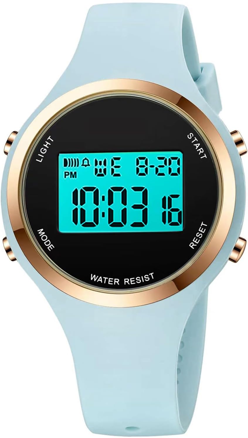 XCZAP Outdoor Sport Watches Alarm Clock 5Bar Waterproof LED Digital Watch