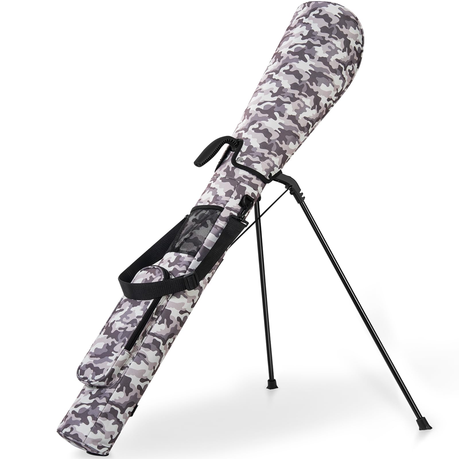 OUUTMEE Kleine Golftasche, Schlägerkoffer, Golf-Selbstständer, Schlägerkoffer und große Tasche, Ultraleicht