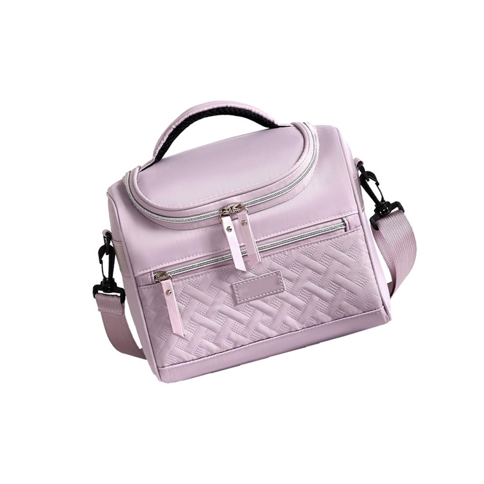 Mekalero Lunch Organiser with Shoulder Strap Thickened Polyester Bentos Bag for Travel and Beach Picnics Essential Portable Beverages Coolers