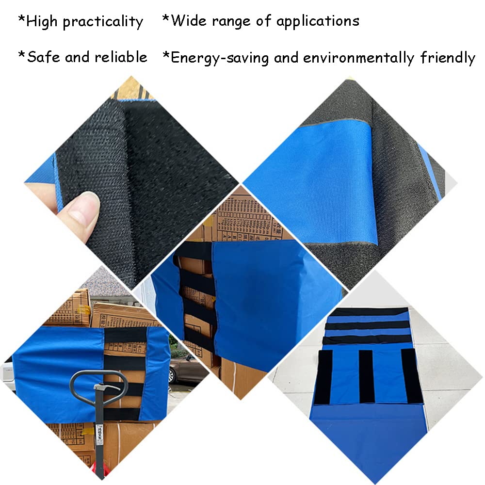 Correas Ajustables para palés con diseño, Fuertes y duraderas, respetuosas con el Medio Ambiente y Reutilizables, Ideales para Transporte, Carga y Almacenamiento (1 Pieza de 19.3 Pulgadas de Ancho x