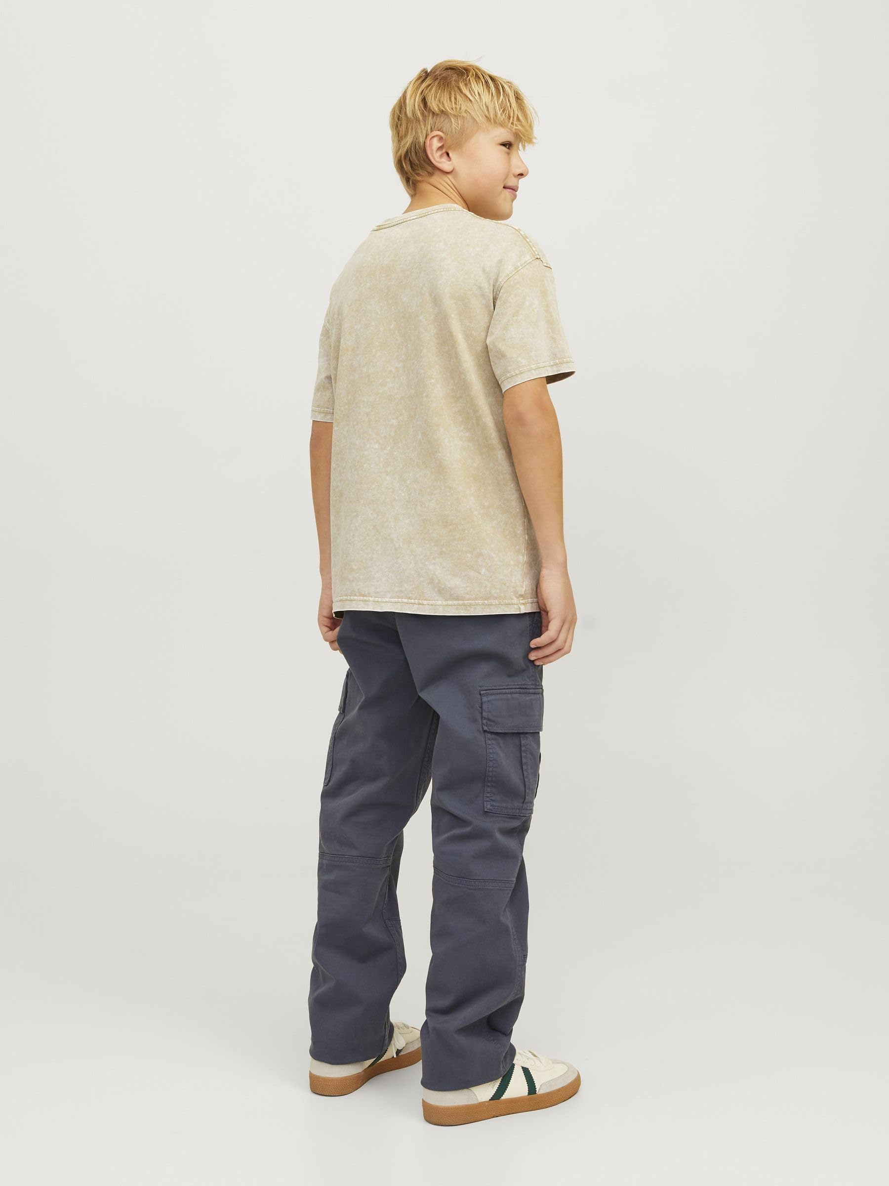 JACK & JONES Jpstkane Jjharlow Cargo Noos Jnr - bojówki Chłopcy