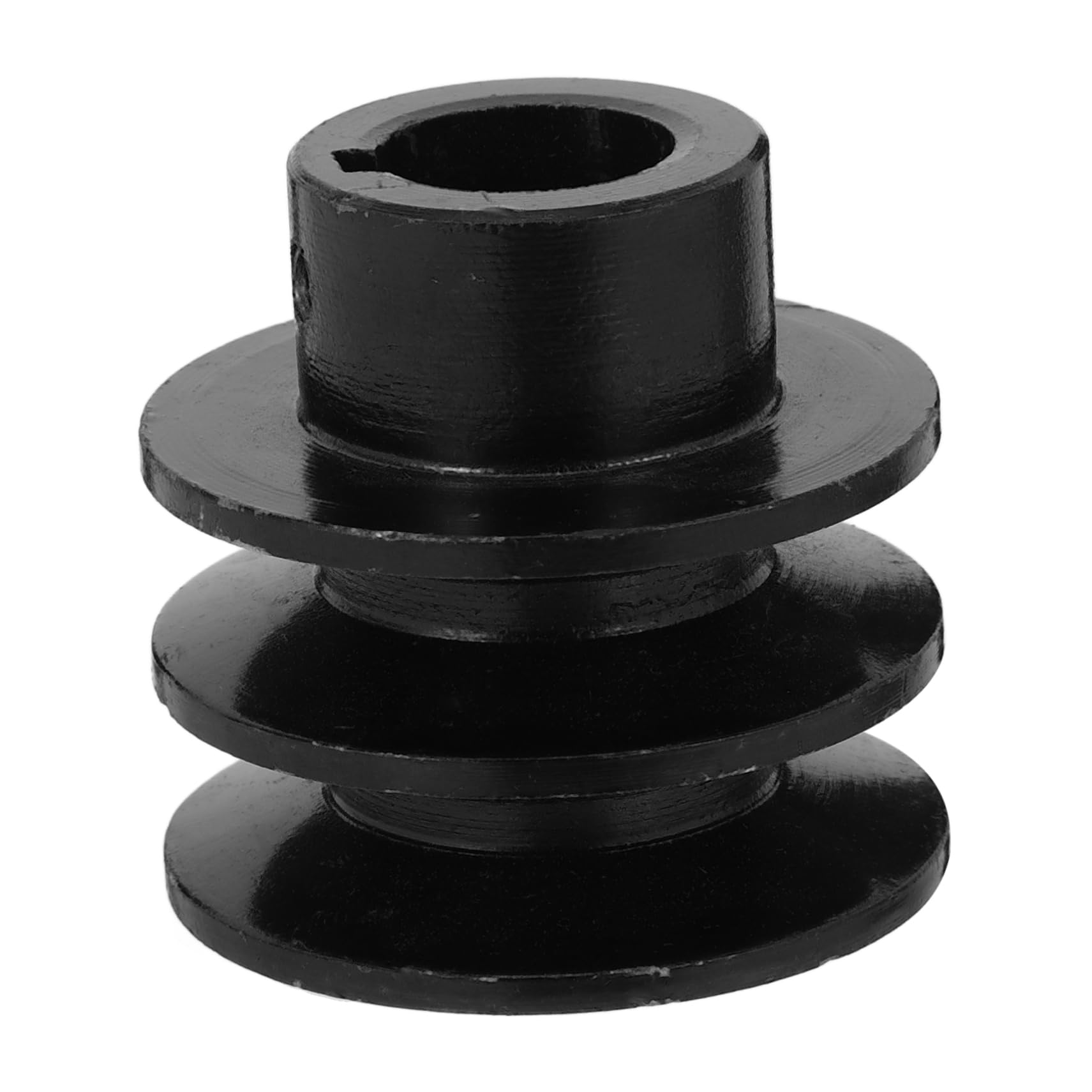 STOBAZA Belt Pulley a Type Double Slot Replacement Small Pulley for Gas Engine Water Pumps Precision Machined