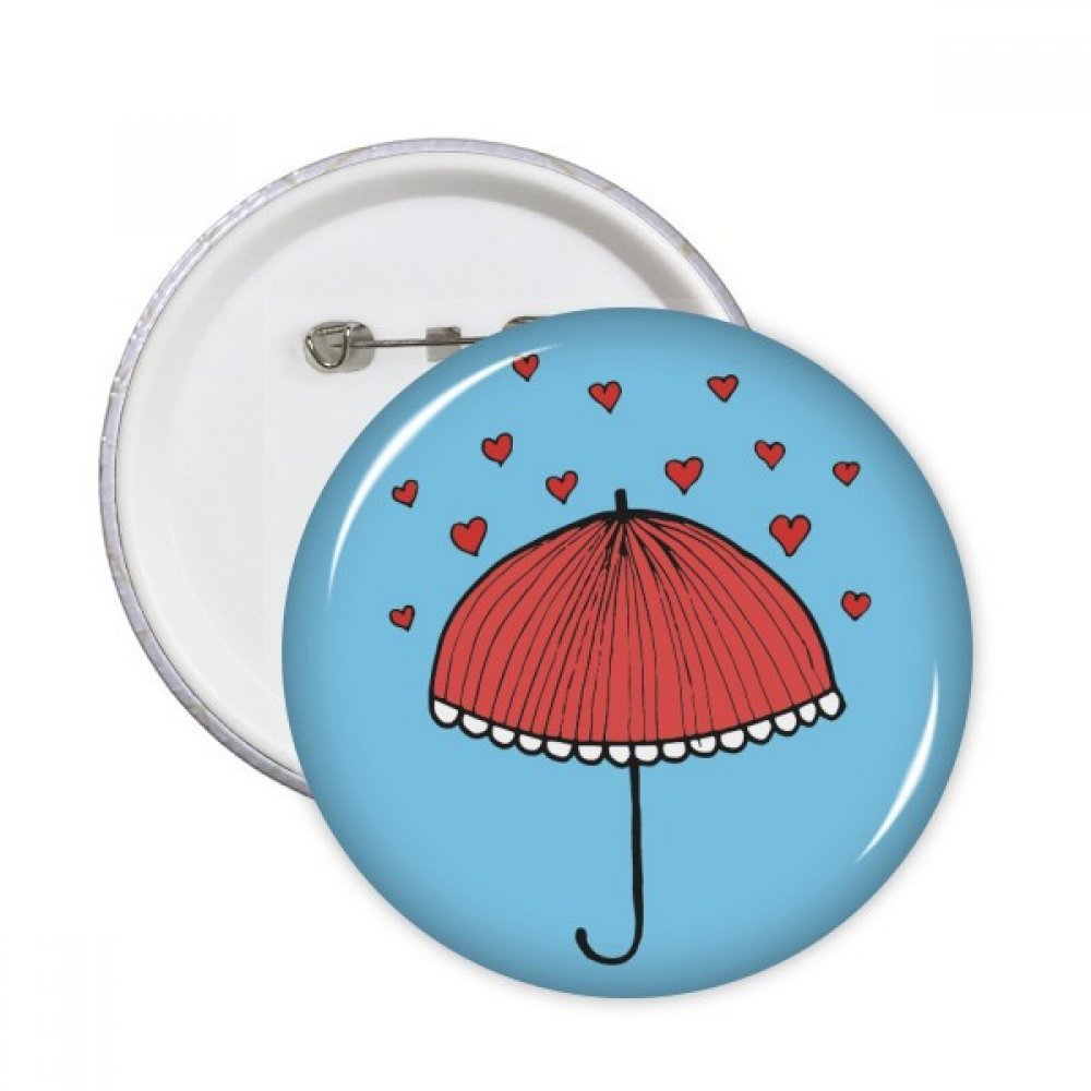 Badge parapluie dentelle multicolore grand format pour customisation - 3