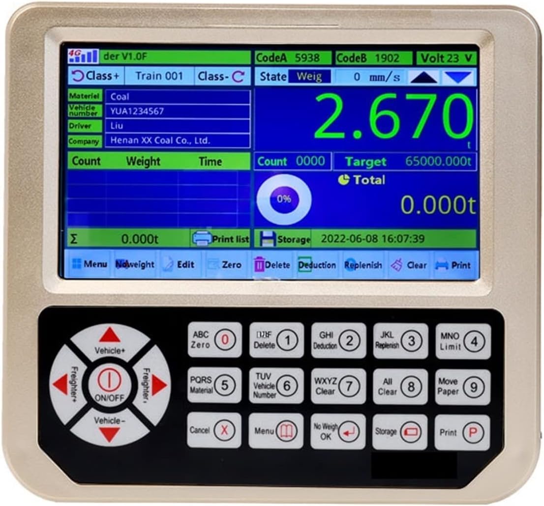 Load Cells, PSD9000 Electronic Weighing Forklift Weight Monitoring System for Wheel Loader Batching Scale Preving Over Shortage Loading(Position Sensor) (Oil Pressure Sensor)