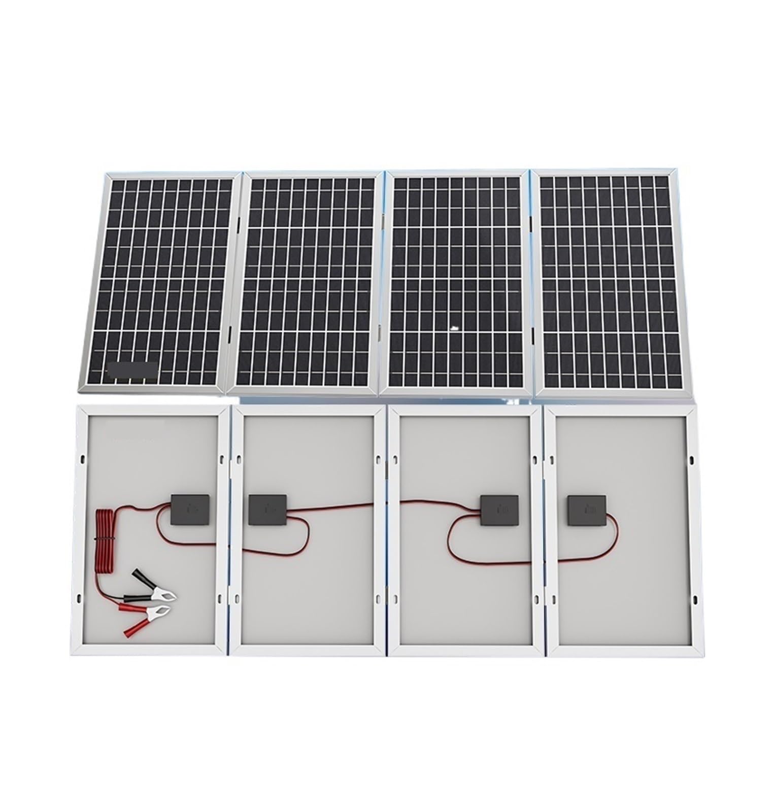 Panel Solar 800W Panel Solar Marco Plegable Diseño De Placa Solar Portátil | For camping, vehículos recreativos y energía de emergencia(800W)
