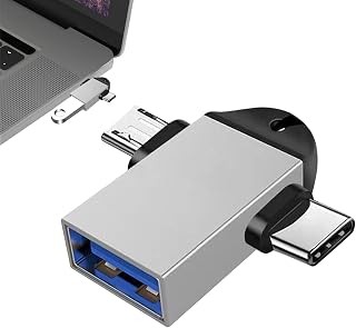 USB 3.0 OTG Adapter | High Speed Data Transmission OTG Converter | U Disk Card Reader for Media TV Sticks, Mobile Phones,and Tablets Xinxi