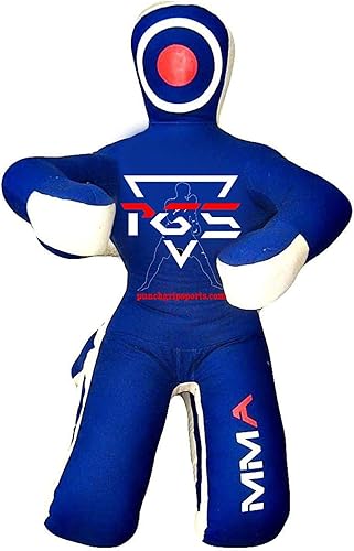 MMA Grappling Dummy Brazilian Jiu Jitsu BJJ Wrestling Punching Bag Submission Judo Karate Sitting Position Throwing Boxing Dummies Self Defense