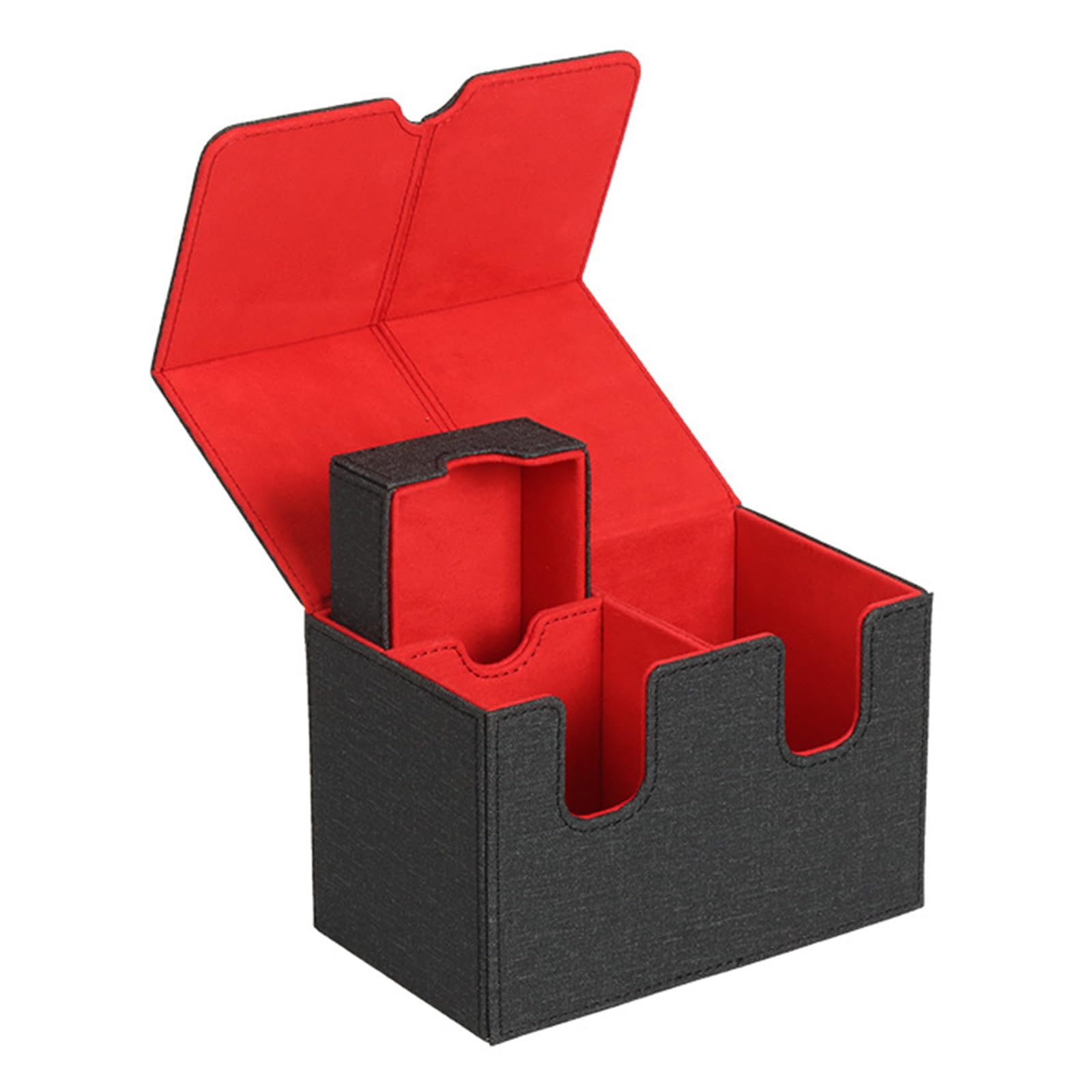 PU Deck Card Deck Caso Carte Box Magnetiche Carte Gioco Deck Carte di Immagazzinaggio